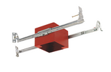 Elco Lighting EJB44ICA 4" Square IC Airtight Junction Box with Hanger Bars for Fire Rated Ceilings