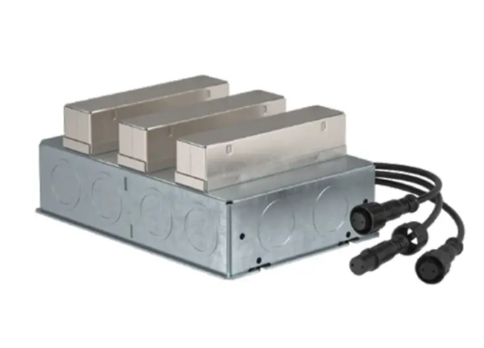 ELCO Lighting EKCL10R3CICDX Koto Triple Head Remodel IC Power Pack with Driver - 120-277V
