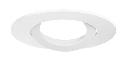 Elco Lighting EKCL2888W Pex™ 2" Round Gimbal, All White Finish