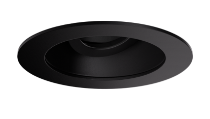 Elco Lighting EKCL3618BB Pex™ 3" Round Deep Reflector, All Black