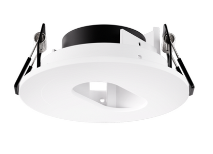 Elco Lighting EKCL3620W Pex™ 3" Round Adjustable Slot Aperture, Black Slot/White Ring