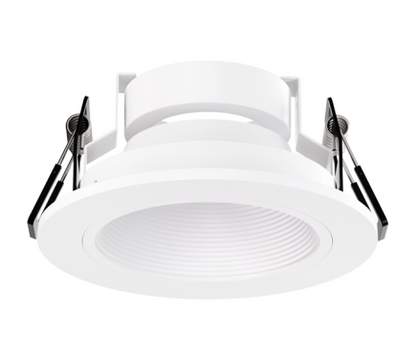 Elco Lighting EKCL3693W Pex™ 3" Round Adjustable Baffle, All White