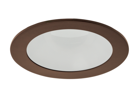Elco Lighting EKCL4112BZ Pex™ 4" Round Adjustable Reflector with Frosted Lens, All Bronze