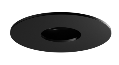 Elco Lighting EKCL4127BB Pex™ 4" Round Adjustable Pinhole, All Black Finish