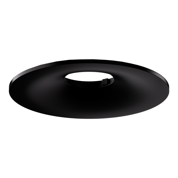 Elco Lighting EKCL4172B Pex™ 4" Round Curved Reflector - Black Finish