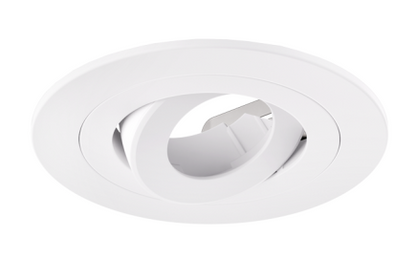 Elco Lighting EKCL4188W Pex™ 4" Diecast Round Adjustable Spot, All White