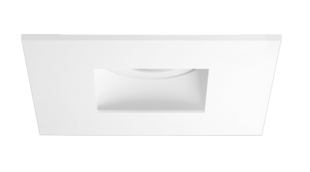 Elco Lighting EKCL4227W Pex™ 4" Square Adjustable Pinhole, All White