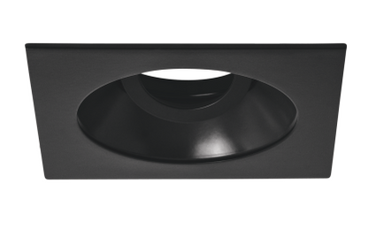 Elco Lighting EKCL4229BB Pex™ 4" Square Adjustable Reflector, All Black