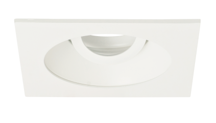 Elco Lighting EKCL4229W Pex™ 4" Square Adjustable Reflector, All White