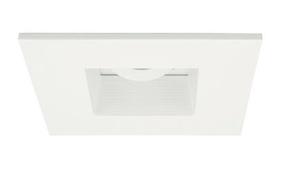 Elco Lighting EKCL4284W Pex™ 4" Square Adjustable Baffle, All White