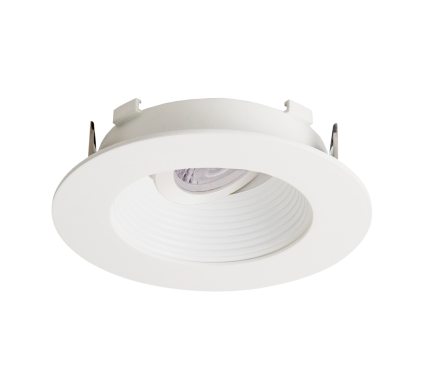 Elco Lighting EKCL4723WW Flexa™ 4" Round Baffle for Canless Koto™ Module, All White