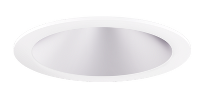 Elco Lighting EKCL6418H 6" Pex™ Round Reflector Trim, Haze with White Trim