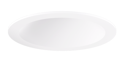 Elco Lighting EKCL6418W 6" Pex™ Round Reflector Trim, All White