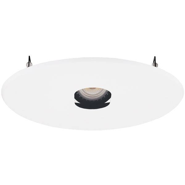 Elco Lighting EKCL6420W 6″ Pex™ Canless Adjustable Slot Aperture – Twist-On Design for Ceilings Up to 1.25″, Compatible with Koto™ LED Module