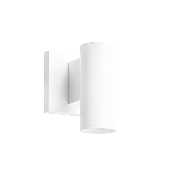 Elco Lighting E25NYW-0927 2″ Koto Sylo™ Wall Mount Downlight - 10.5W, 950 lm, 2700K - Dimming, 95 CRI, cUL Wet-Rated & Title 24 Compliant (All White Finish)