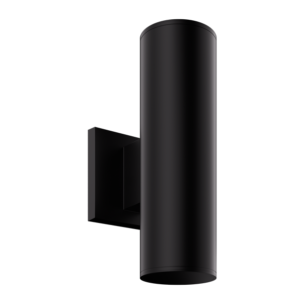Elco Lighting E36AB07T30 3" Koto Sylo™ Wall Mount - 10.5Watts - 120V - Beam Angle 10° - 750 Lumens - Triac/ELV - 3000K Color Temp. - Black