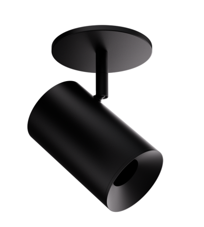 Elco Lighting EKS36MPB 3" Koto Sylo™ Monopoint Fixture, All Black