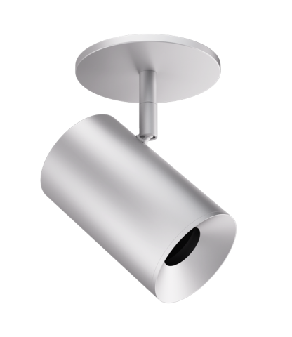Elco Lighting EKS36MPS 3" Koto Sylo™ Monopoint Fixture, All Silver