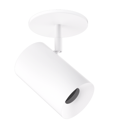 Elco Lighting EKS36MPW 3" Koto Sylo™ Monopoint Fixture, All White