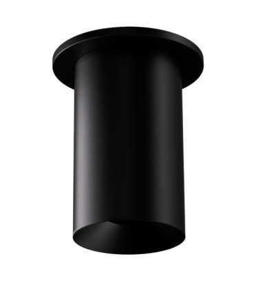 Elco Lighting EKS36SFB 3" Koto Sylo™ Surface Mount Fixture, All Black