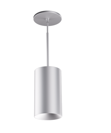 Elco Lighting EKS42PDS 4" Koto Sylo™ Pendant Fixture, All Silver