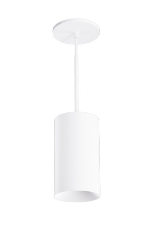 Elco Lighting EKS42PDW 4" Koto Sylo™ Pendant Fixture, All White