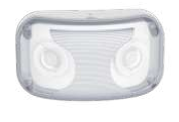 Westgate EL-M5-HO-WP Modern Mini 9X5 Inch Emergency Light HO 2X1.5W 200Lm 120-277V Wet Location Ip65