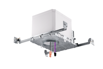 Elco Lighting EL276ICDXA 2" 0-10V MAX. Adjustability IC Airtight New Construction Housing, 0-10V/Triac/ELV