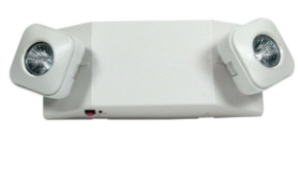 Orbit EL2H-B Two-head Emergency Light Adjustable Mr16 Black Housing