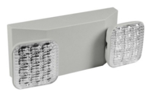 ORBIT EL2N-W-HO Two-head Emergency Light White Housing High Output