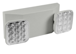 ORBIT EL2NM-LED-B-SDT Micro Two-head Led Emergency Light Black Housing Self Diag Test