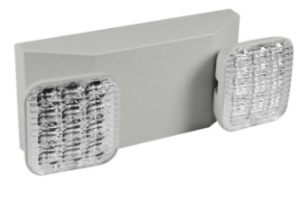 ORBIT EL2NM-LED-B Micro Two-Head Led Emergency Light Black Housing