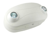 ORBIT EL2RC12-W-L Two-head 12V Remote Capable Emergency Light Adj 3W Led Mr16 White Housing