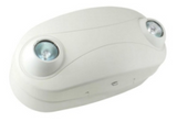 ORBIT EL2RC6-W Two-head 6V Remote Capable Emergency Light Adj MR16 White Housing