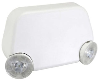 Orbit EL2SML-W Two Head Super Micro Led Emergency Light Round Heads, White Housing