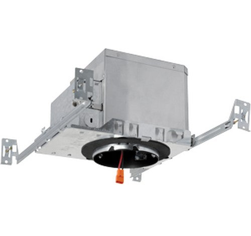 ELCO Lighting EL386ICA-EM7 3 Inch Maximum Adjustability IC Airtight New Construction Housing Triac/ELV 120V, Emergency Battery Backup
