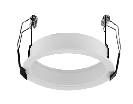 Elco Lighting EL3WCRW 3" Knife Edge Wood Ceiling Trim, All White