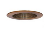 Elco Lighting EL4331CP 4" Baffle Trim for LED Retrofit Kit, Copper Finish