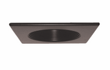 Elco Lighting EL4351BZ 4" Square Baffle Trim for ELD4RT LED Module, Bronze Finish