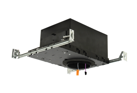 Elco Lighting EL490AJICDXA 4" 0-10V Dedicated LED IC Airtight New Construction R60 and Chicago Plenum Housing, Voltage 120/277V, Dimming 0-10V/Triac/ELV