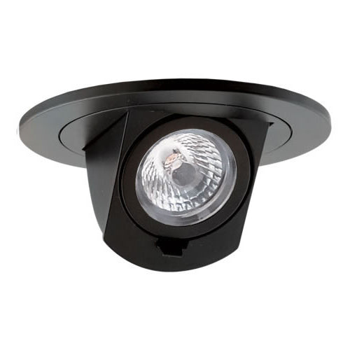 Elco Lighting EL49730DXB 4" 0-10V Round Adjustable LED Insert - 12.6W - 900 lm - 3000K - Triac/ELV/0-10V - All Black