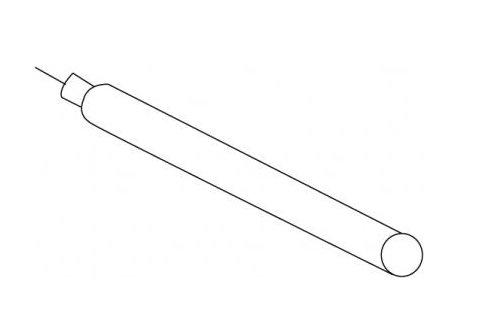 Elco Lighting EL5007 Adjusting Rod, Adjustable Hole Cutter Replacement Parts