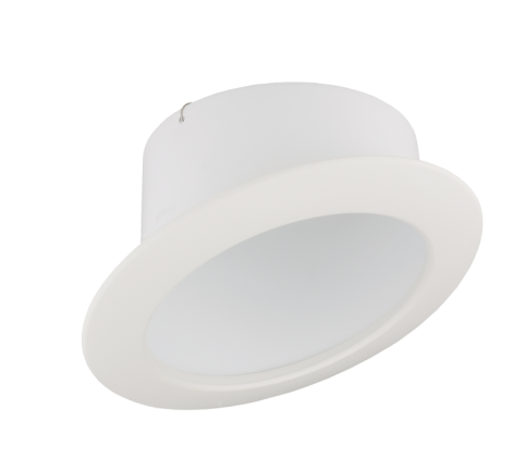 ELCO Lighting EL617B 6 Inch Sloped Reflector with Coil Springs Trim Black Finish