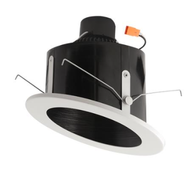 ELCO Lighting EL71230B 6‚Äù Slope Ceiling LED Retrofit/Insert 2-wire Quick Connect Black Finish