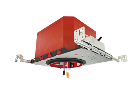 Elco Lighting EL75FICDXAS 6" LED Shallow Fire Rated ICA New Construction Housing, 120/277V, 0-10V/Triac/ELV