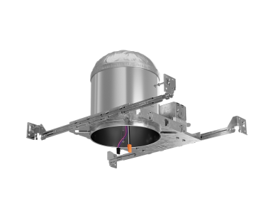 Elco Lighting EL770ICDXA-EM5 6" IC New Construction Dedicated LED Housing with Emergency Backup, 120/277V