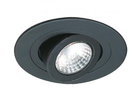 Elco Lighting EL988B 4" Adjustable Spot Trim, All Black