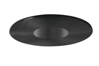 Elco Lighting EL990BB 4" Pinhole Trim, All Black