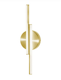 AFX Lighting ELAS0417L30D1SB Ella LED 4.68 inch Satin Brass ADA Wall Sconce Wall Light