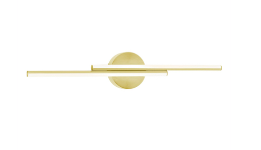 AFX Lighting ELAV2404L30D1SB Ella LED 24.25 inch Satin Brass Vanity Light Wall Light